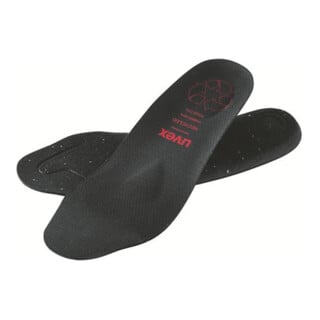 uvex Einlegesohle 95797 schwarz rot grau Weite 10 Gr. 36