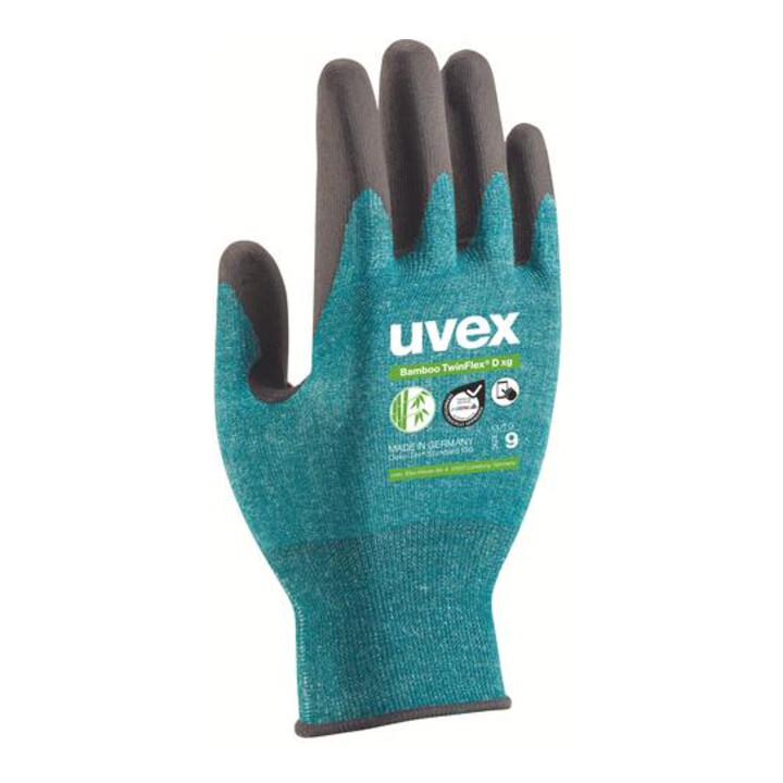uvex Gant de protection Bamboo TwinFlex® D XG 60090 Taille 9