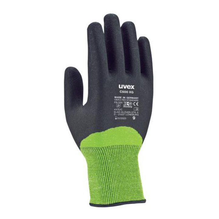 uvex Gant de protection C500 XG taille 8