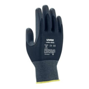 Gants de protection Uvex unilite 6605, paume et bouts des doigts avec revêtement en mousse de caoutchouc nitrile (NBR)-1