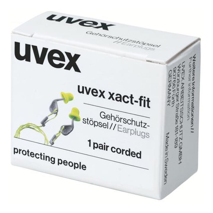 uvex Gehörschutzstöpsel-Set, 50 Paar uvex xact-fit, Typ: 50