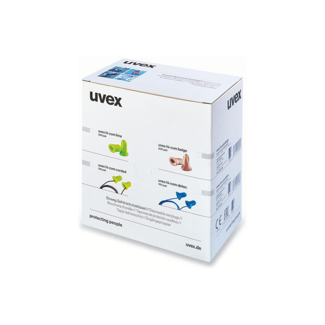 Uvex Gehörschutzstöpsel-Set uvex hi-com, Typ: 200