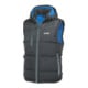 uvex Gewatteerde thermojas, zwart / blauw, Uniseks-maat: 2XL