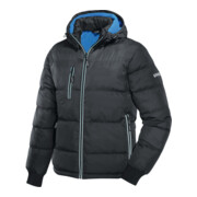 UVEX Giacca termica trapuntata, nero/blu, Tg. Unisex: L