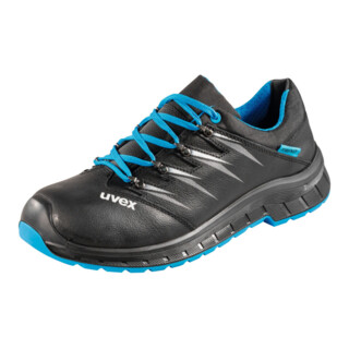 uvex Halbschuh schwarz/blau uvex 2 trend, S3, EU-Schuhgröße: 43