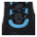 uvex Halbschuh schwarz/blau uvex 2 xenova-4