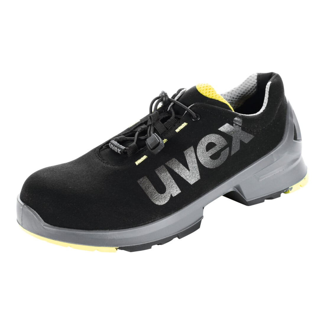 uvex Halbschuh schwarz/gelb uvex 1, S2, EU-Schuhgröße: 37