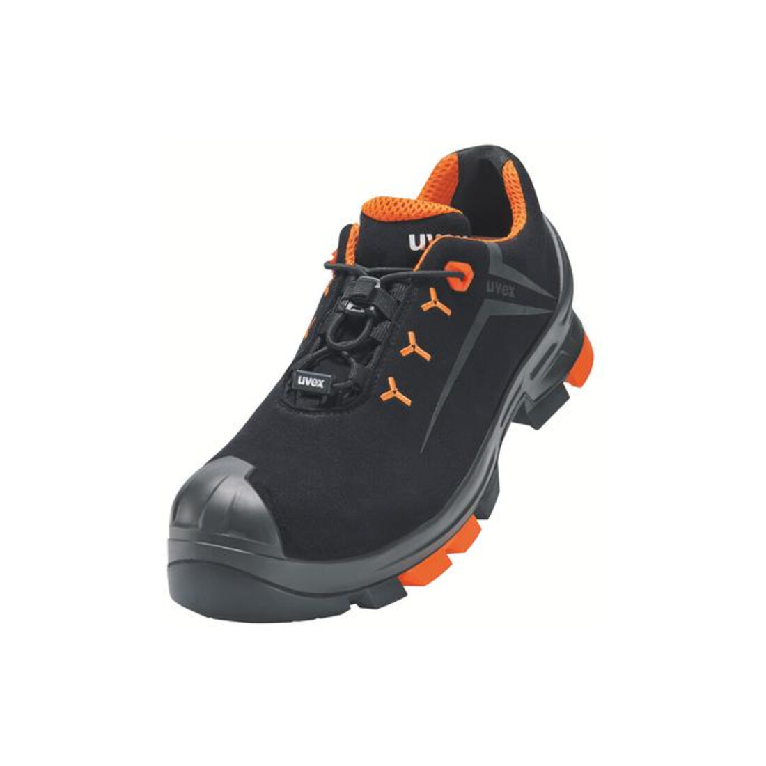 uvex Halbschuh schwarz/orange uvex 2, S3