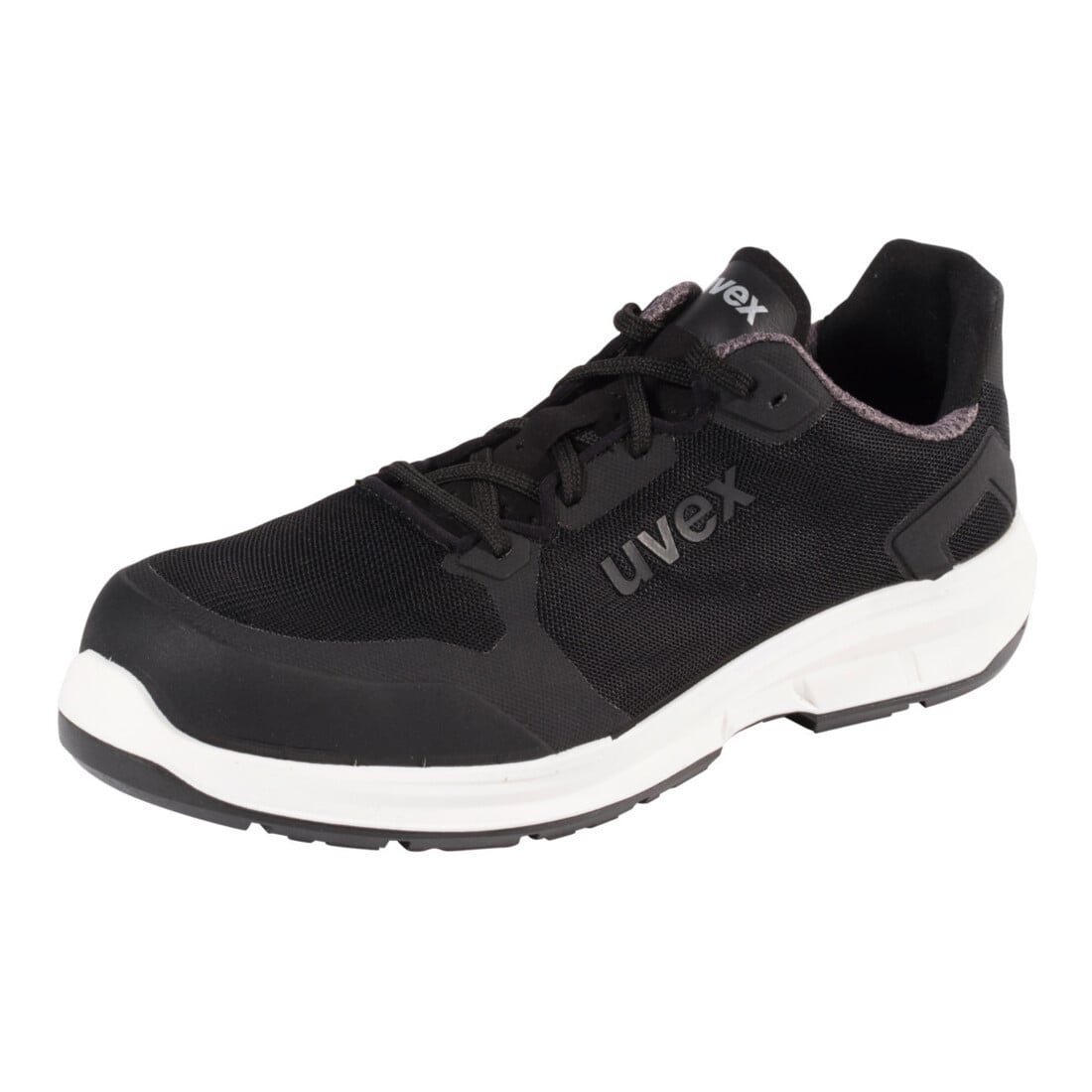 uvex Halbschuh schwarz/weiß uvex 1 sport, S1, EU-Schuhgröße: 45