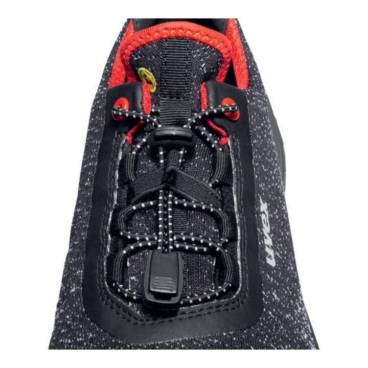 uvex Halbschuhe 1 G2 S1 schwarz rot Weite 11 Gr. 43