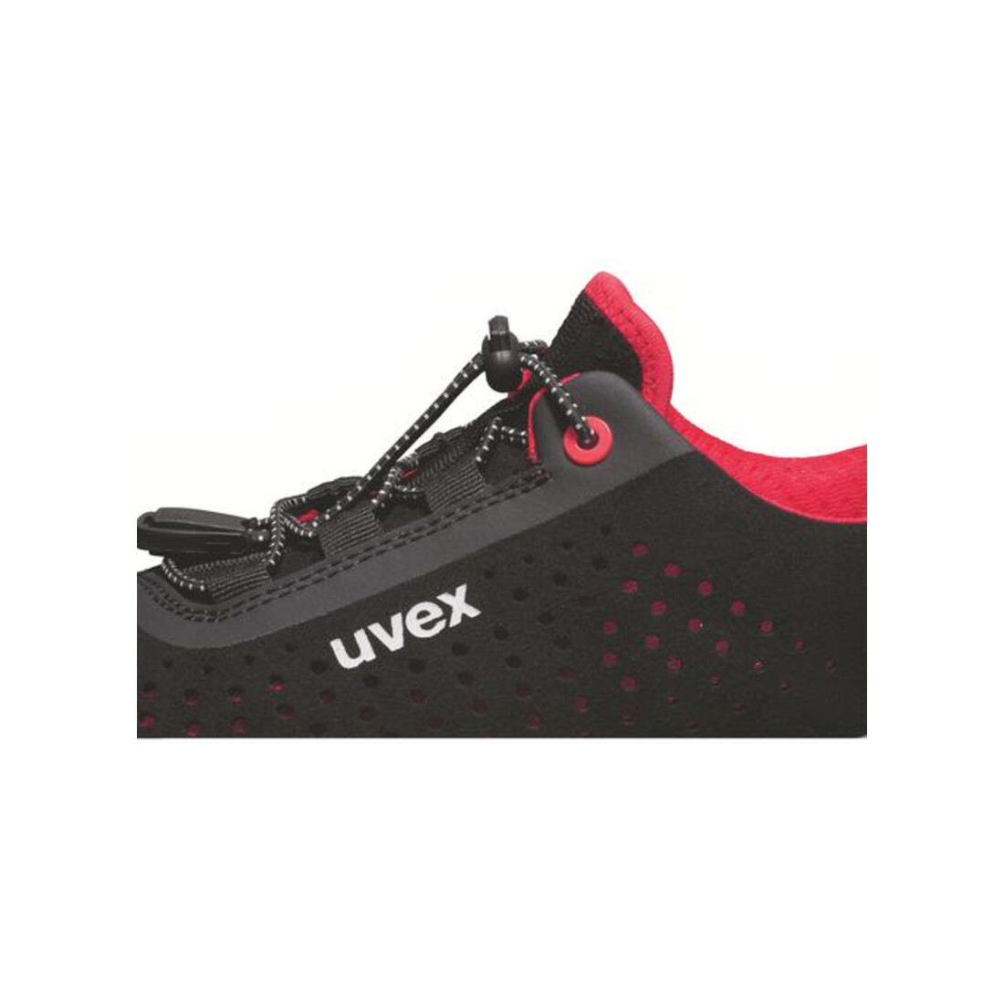 uvex Halbschuhe 1 G2 S1 schwarz rot Weite 12 Gr. 36