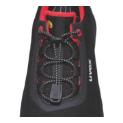 uvex Halbschuhe 1 G2 S2 68498 schwarz rot Weite 11 Gr. 36-2