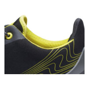 uvex Halbschuhe 1 G2 S2 schwarz, gelb Weite 10 Gr. 46-5