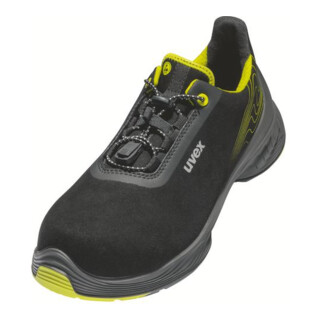 uvex Halbschuhe 1 G2 S2 schwarz gelb Weite 10 Größe 41