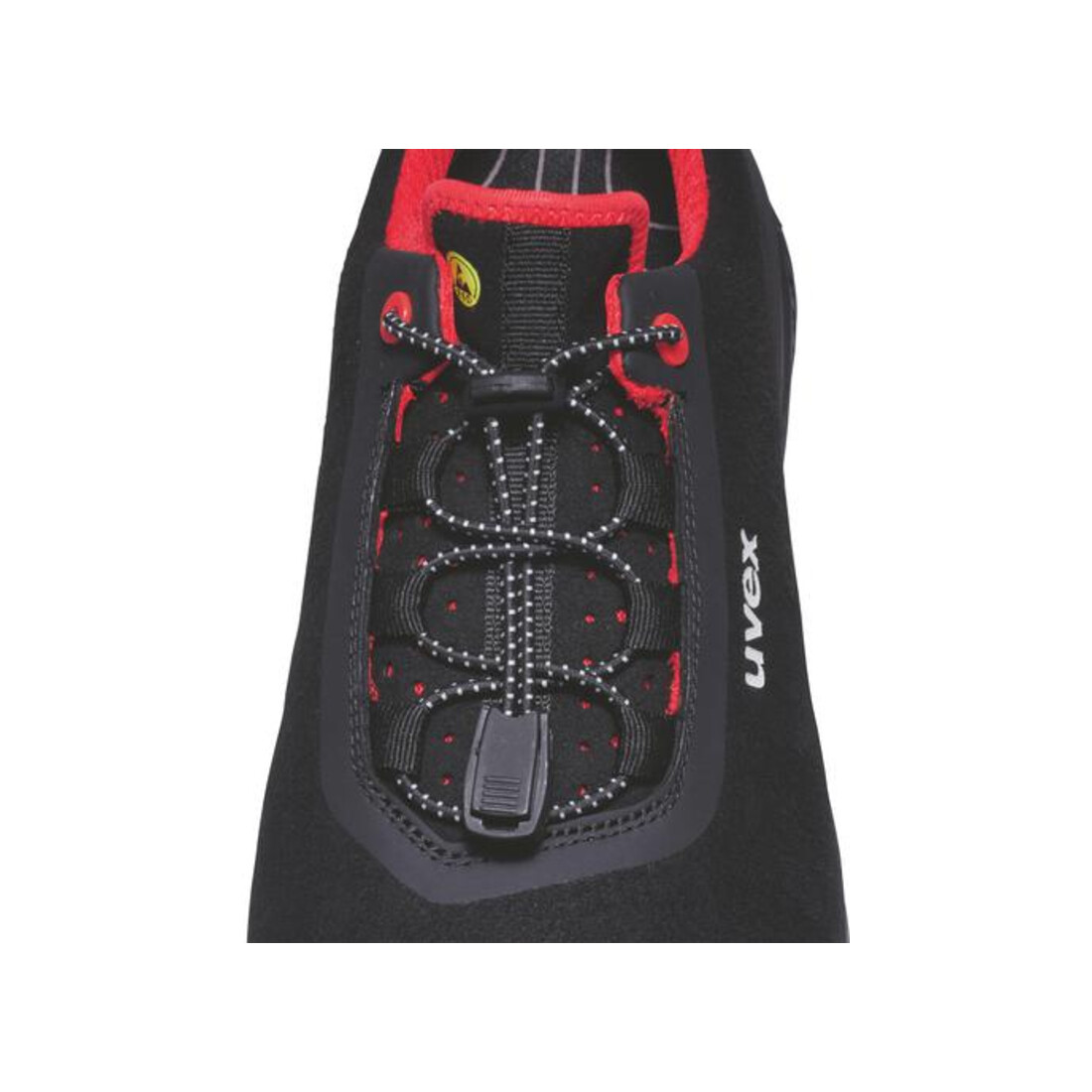 uvex Halbschuhe 1 G2 S2 schwarz rot Weite 14 Gr. 47