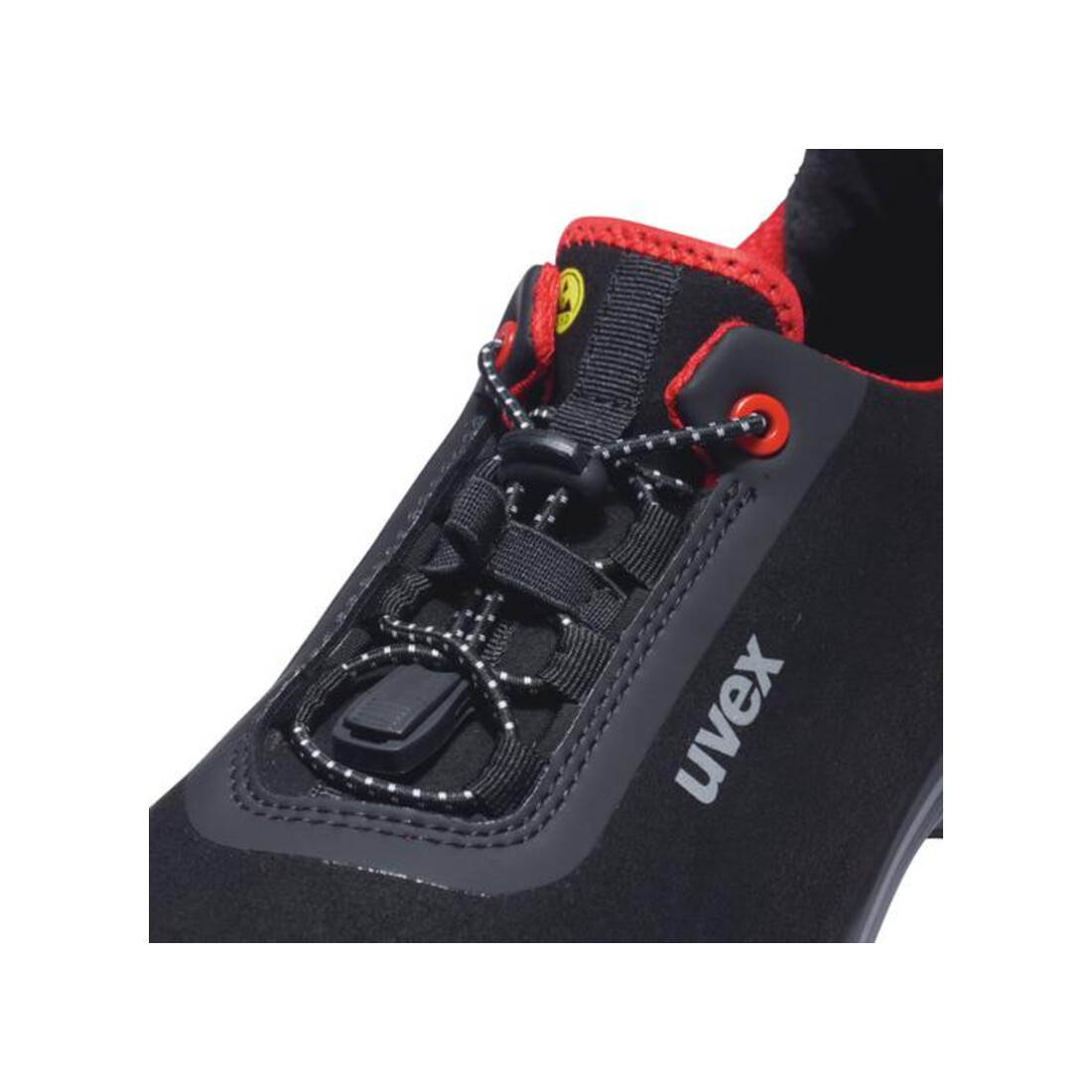 uvex Halbschuhe 1 G2 S3 schwarz rot Weite 10 Gr. 52