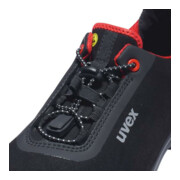 uvex Halbschuhe 1 G2 S3 schwarz rot Weite 14 Größe 44-2