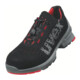 uvex Halbschuhe 1 S1 schwarz rot Weite 11 Gr. 36