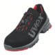 uvex Halbschuhe 1 S1 schwarz rot Weite 11 Gr. 41
