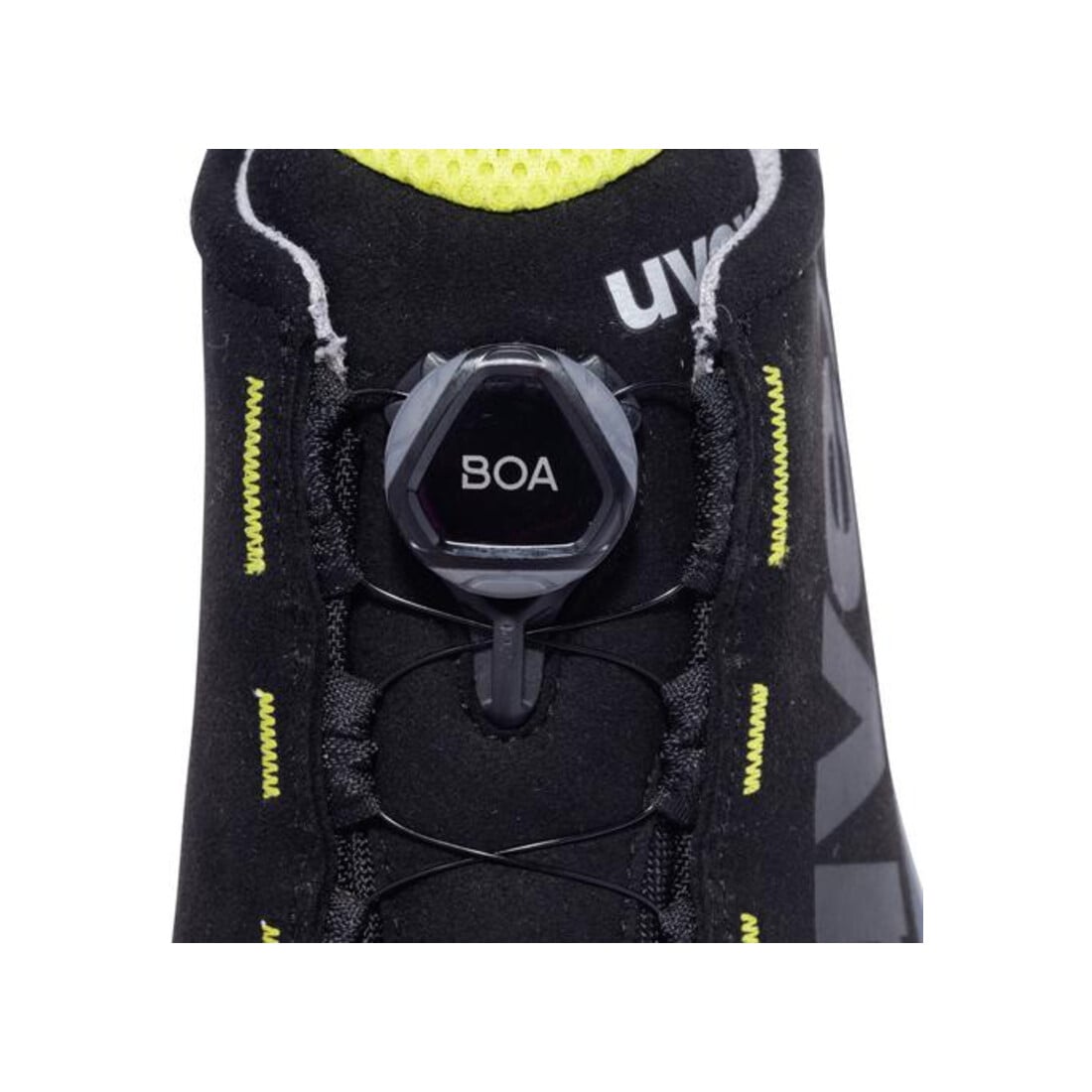 uvex Halbschuhe 1 S2 schwarz gelb Weite 10 Gr. 41