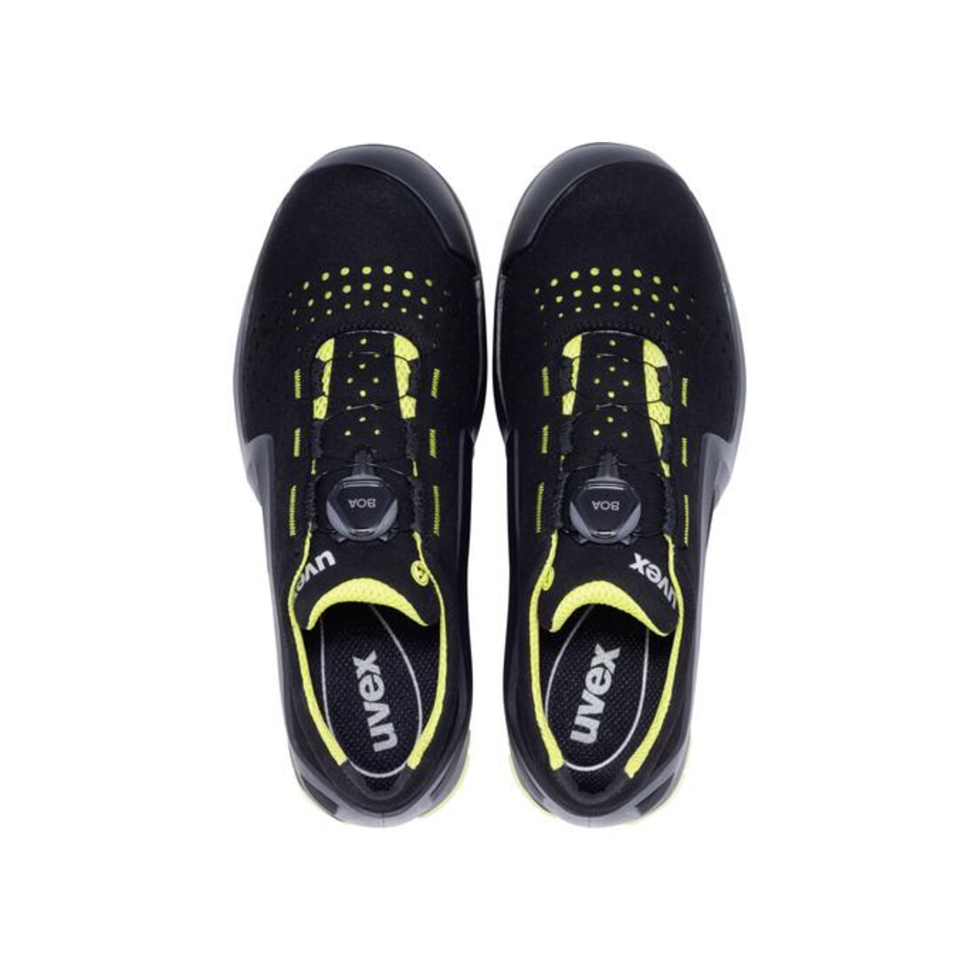 Uvex Sicherheitshalbschuhe 65682 S1P SRC uvex 1 x-tended support, Weite 11, Größe 52 PUR-Sohle