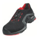 uvex Halbschuhe 1 support S1P schwarz rot Weite 10 Gr. 52