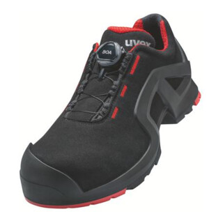 uvex Halbschuhe 1 support S3 schwarz rot Weite 10 Gr. 37