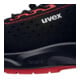 uvex Halbschuhe 1 x-craft S1 PL schwarz rot Weite 10 Größe 40