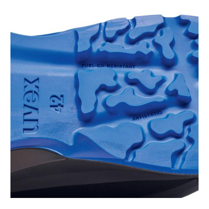 uvex Halbschuhe 1 x-craft S1 schwarz blau Weite 12 Größe 35