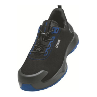 uvex Halbschuhe 1 x-craft S2 schwarz blau Weite 12 Gr. 43