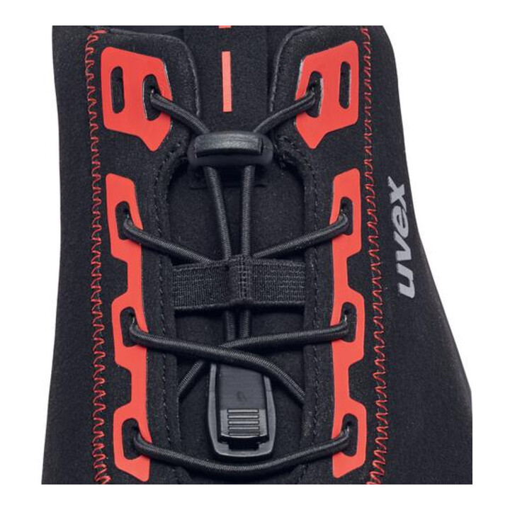uvex Halbschuhe 1 x-craft S3L schwarz rot Weite 11 Größe 48