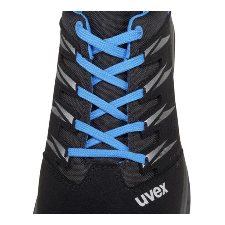 uvex Halbschuhe 2 trend S1 blau schwarz Weite 12 Gr. 39