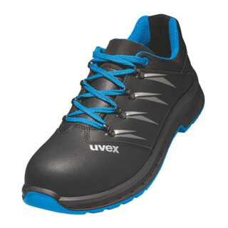 uvex Halbschuhe 2 trend S2 blau schwarz Weite 12 Gr. 35