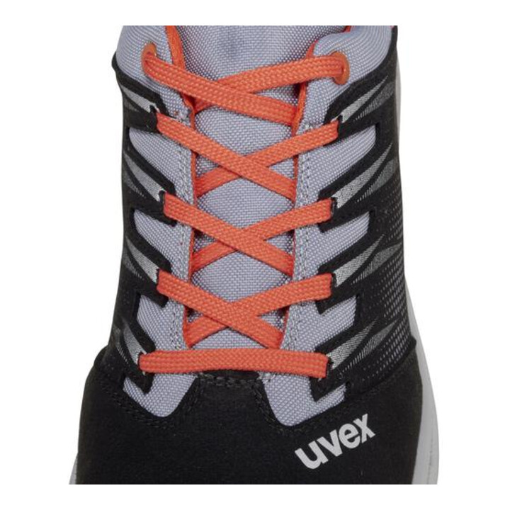 uvex Halbschuhe 2 trend S2 schwarz grau rot Weite 11 Größe 35