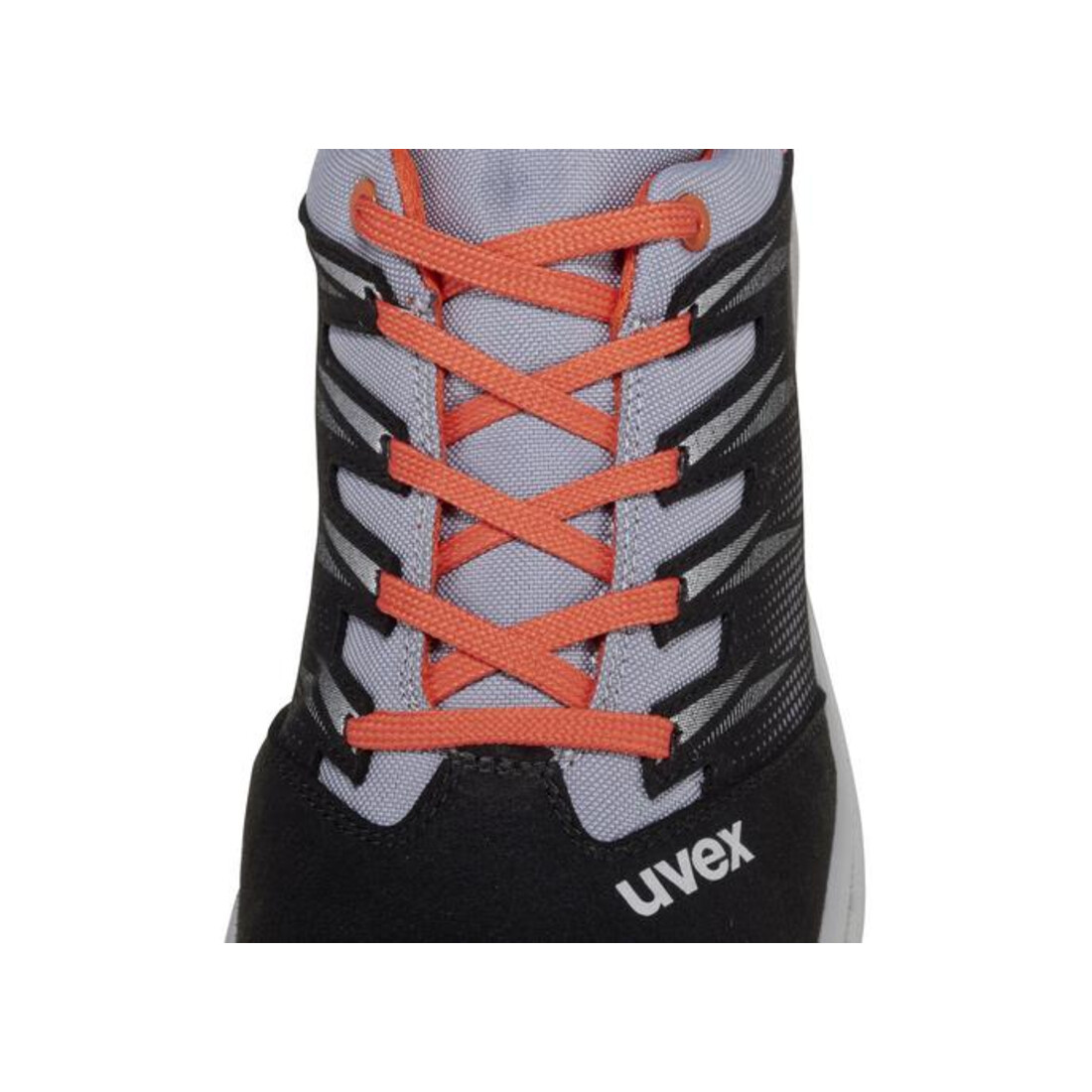 uvex Halbschuhe 2 trend S2 schwarz grau rot Weite 12 Gr. 35