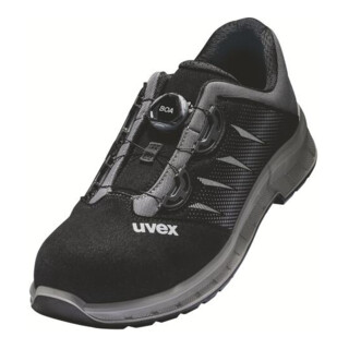 uvex Halbschuhe 2 trend S3 schwarz grau Weite 12 Gr. 51