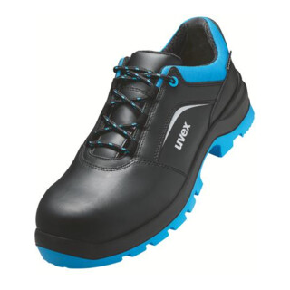 uvex Halbschuhe 2 xenova® S2 schwarz blau Weite 11 Gr. 40