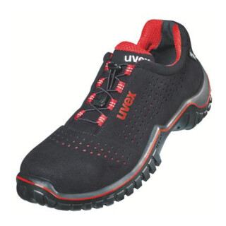 uvex Halbschuhe motion style schwarz silber Weite 11