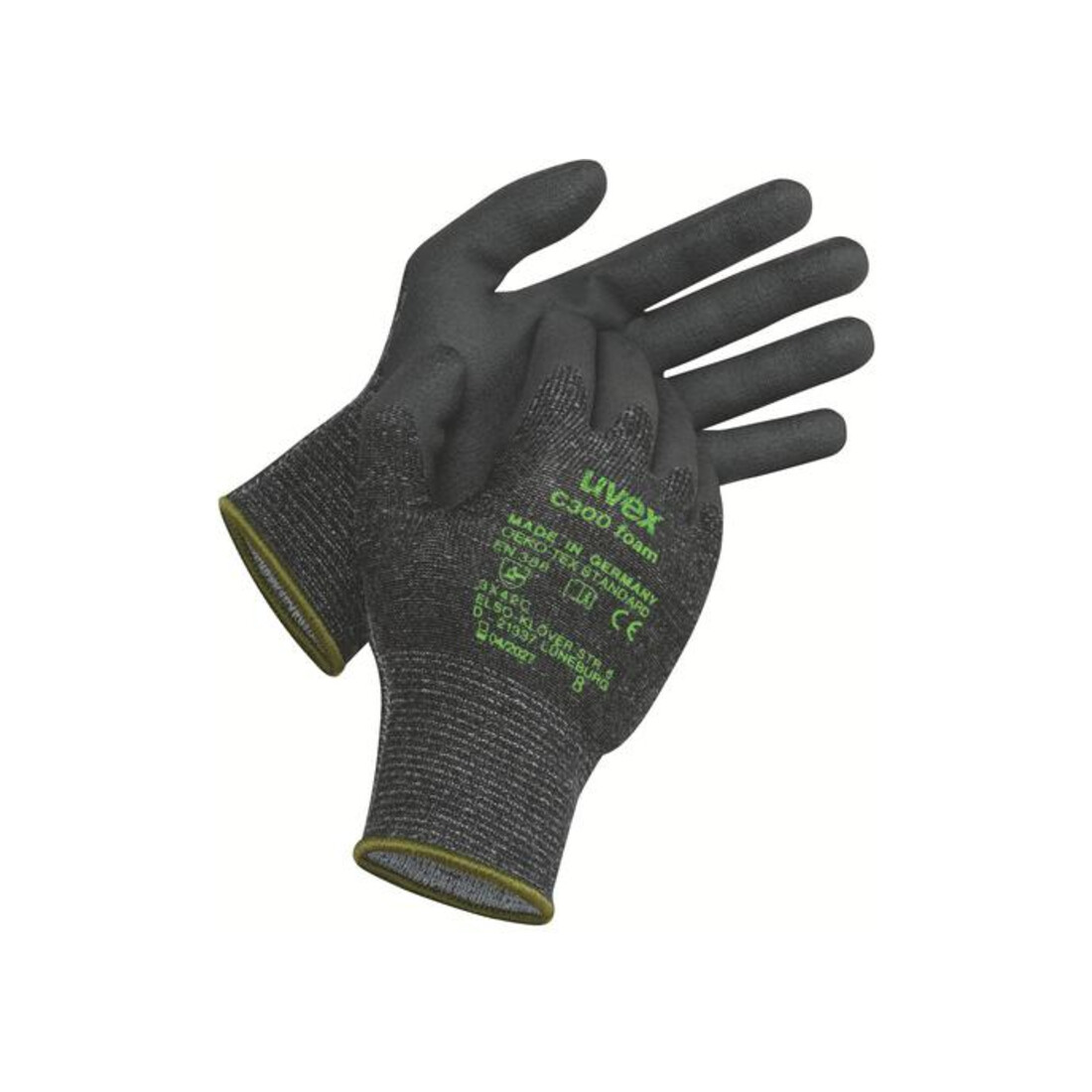 Uvex Handschuh-Paar uvex C300 foam