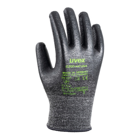 Uvex Handschuh-Paar uvex C300 wet plus, Handschuhgröße: 11