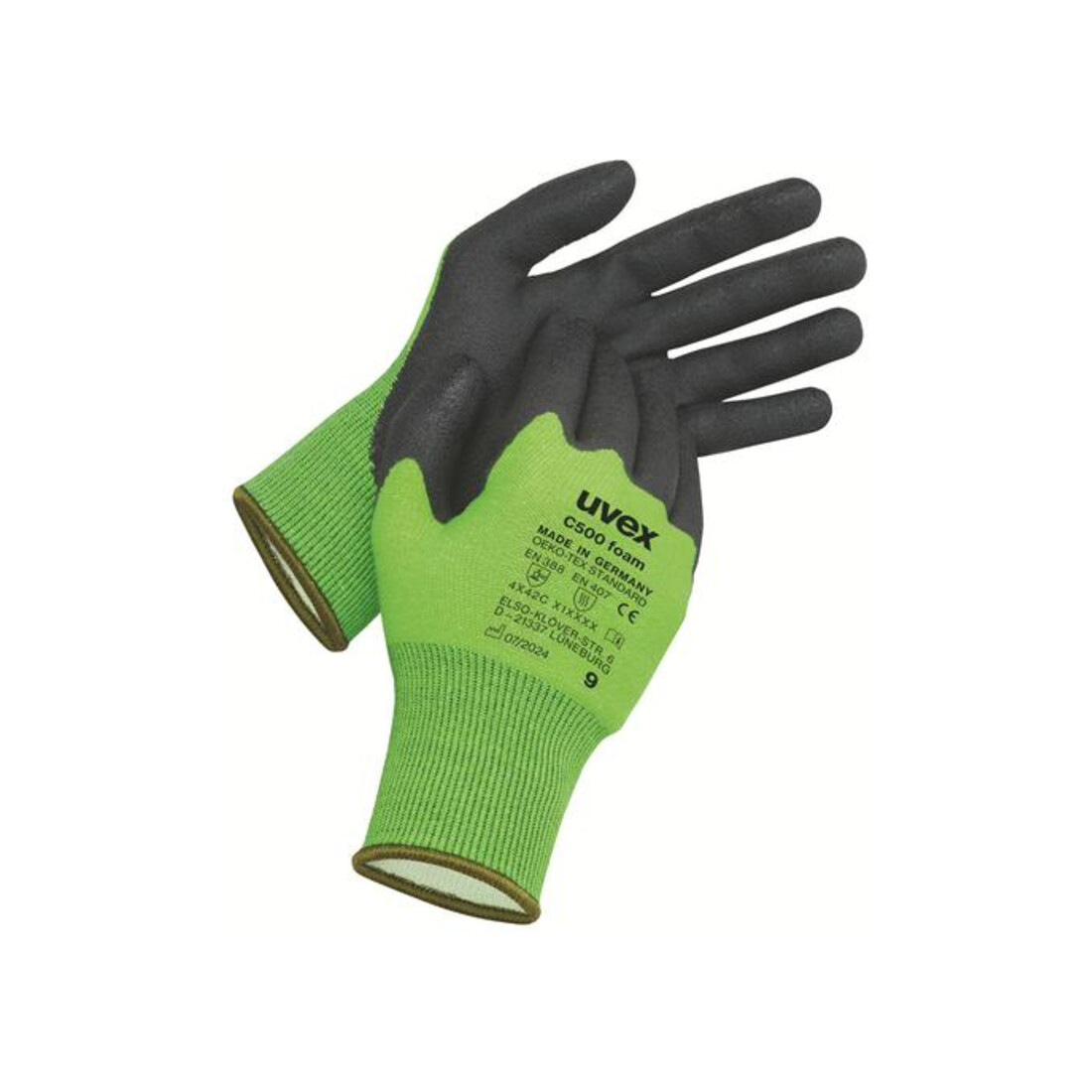 Uvex Handschuh-Paar uvex C500 foam
