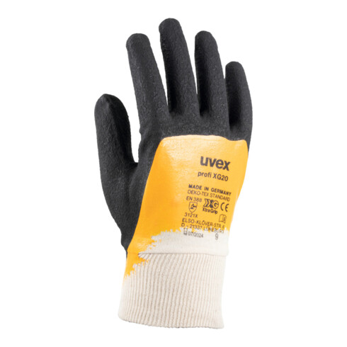 Uvex Handschuh-Paar uvex profi ergo XG20, Handschuhgröße: 10