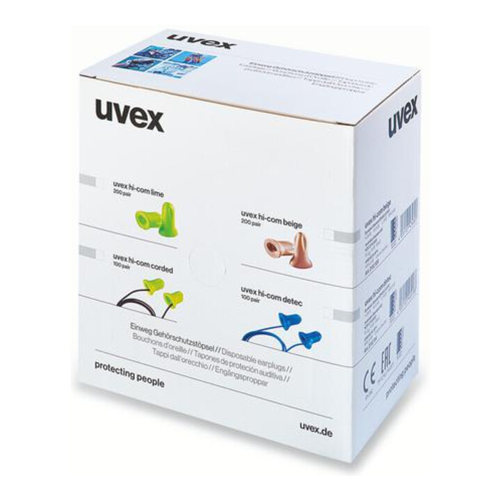 uvex Jeu de bouchons antibruit uvex hi-com, Type: 200
