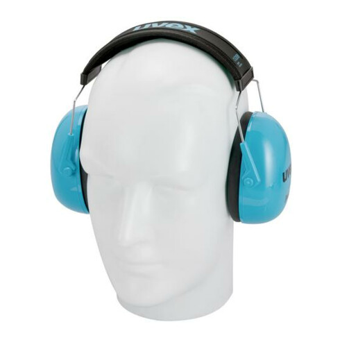 Uvex Kapselgehörschutz uvex K Junior, blau, SNR 29 dB, Größe S, M