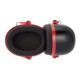 Uvex Kapselgehörschutz uvex K3, schwarz, rot, SNR 33 dB, Größe S, M, L-4