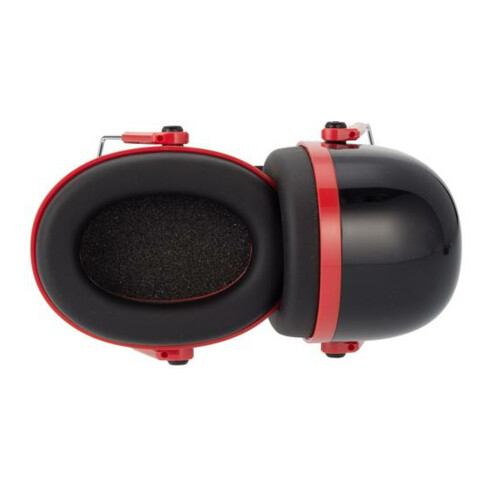Uvex Kapselgehörschutz uvex K3, schwarz, rot, SNR 33 dB, Größe S, M, L