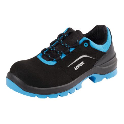 Uvex lage schoen zwart/blauw Uvex 2 xenova, S2, EU-schoenmaat: 40