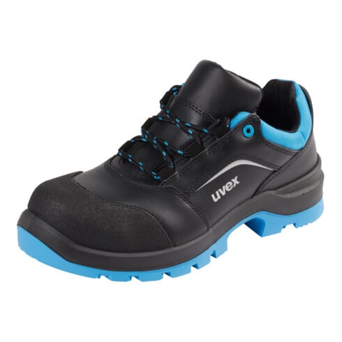 Uvex lage schoen zwart/blauw Uvex 2 xenova, S3, EU-schoenmaat: 41