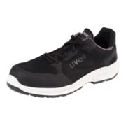Uvex lage schoen zwart/wit Uvex 1 sport, S1, EU-schoenmaat: 39