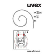 uvex Lacets 95913 noir-1